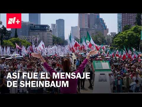 Claudia Sheinbaum da mensaje a dos años de su triunfo electoral enfocado en la Soberanía Nacional thumbnail