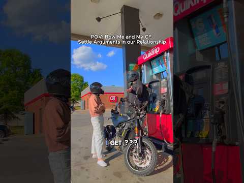 I had to put her in her place. #couple #couplegoal #relationship #bikerboy #vlog thumbnail