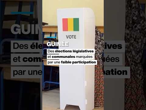Guinée, des élections législatives et communales marquées par une faible participation thumbnail