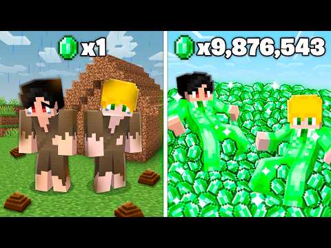 De POBRE até RICO no Minecraft! thumbnail
