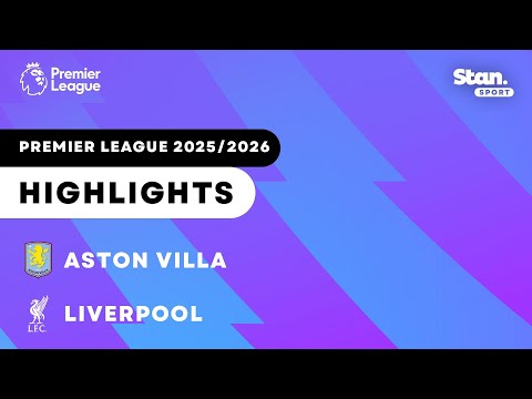 Aston Villa v Liverpool | Highlights | Premier League 2025/26 thumbnail