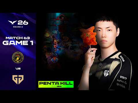 피카쵸 쓱! 싹! | BFX vs GEN 게임 1 하이라이트 | 2026 LCK thumbnail