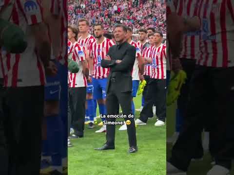 Simeone no pudo contener las lágrimas en la despedida de Griezmann ? thumbnail