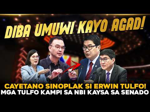 GOOD NEWS NGAYON! ALLAN CAYETANO SINOPLAK SI ERWIN TULFO! RAFFY TULFO AT HONTIVEROS PAHIYA thumbnail
