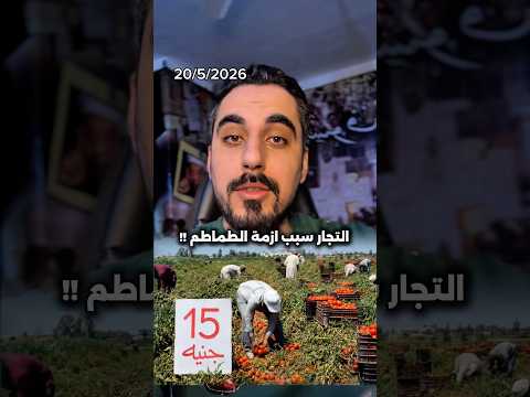 سبب غلاء اسعار الطماطم في مصر ! thumbnail
