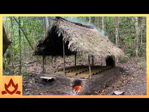 Primitive Technology: Roof tiles dried by underfloor heating thumbnail