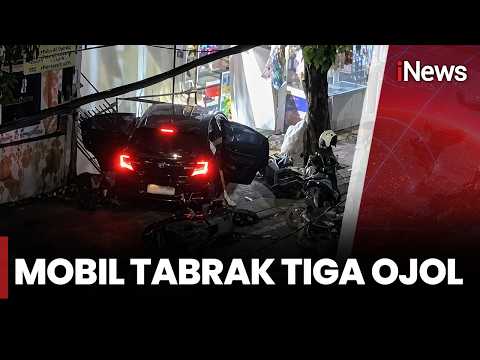 Diduga Pengemudi Mabuk, Mobil Tabrak Tiga Ojol | iNews Pagi (4/6) thumbnail