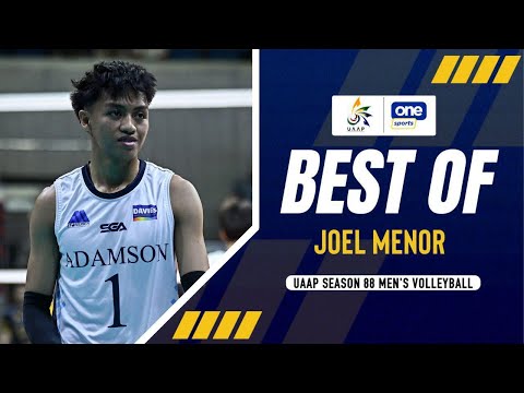 Joel Menor’s EPIC PLAYS FOR ADAMSON | UAAP SEASON 88 MEN’S VOLLEYBALL TOURNAMENT thumbnail