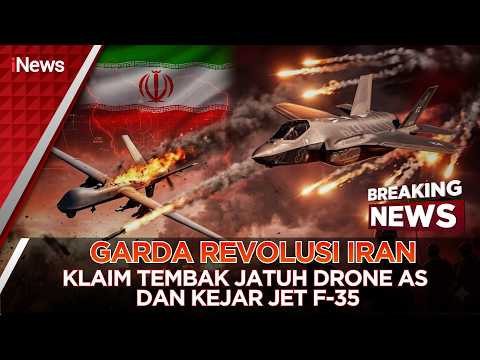 🔴BREAKING NEWS | GARDA REVOLUSI IRAN KLAIM TEMBAK JATUH DRONE AS DAN KEJAR JET F-35 (28/05) thumbnail