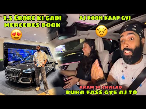 1.5 Crore ki Mercedes book krdi ? or Bhabi ne jaan nikal di test Drive mai ? Aprilia Service Cost ? thumbnail