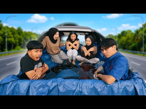 24 JAM ADIK MANDI KOLAM KERETA!  thumbnail