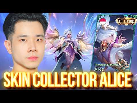 REVIEW SKIN ALICE COLLECTOR 1 JUTA - MOBILE LEGENDS thumbnail