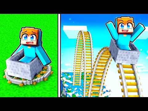 Uppgraderar Bergodalbana Från FATTIG Till RIK I Minecraft! thumbnail