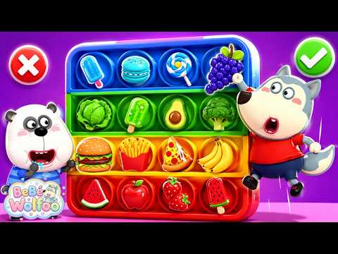 Bebé Wolfoo | Wolfoo aprende a comer saludable | Dibujos animados para niños thumbnail