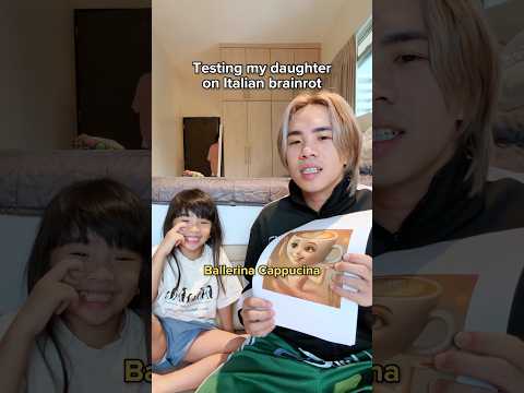 Testing my daughter on Italian brainrot 😱 thumbnail