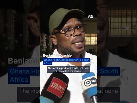 First Ghanaians leave South Africa amid xenophobic protests | DW News thumbnail