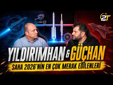 YILDIRIMHAN ve GÜÇHAN: SAHA Expo 2026’da Türkiye’nin Yeni Savunma Gücü! - 2T Teknoloji & Savunma thumbnail