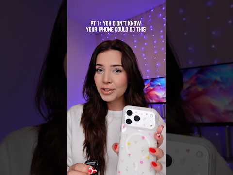 pt 1.. You didn’t know your iPhone could do this! #iphone #iphonetips #iphonehacks thumbnail