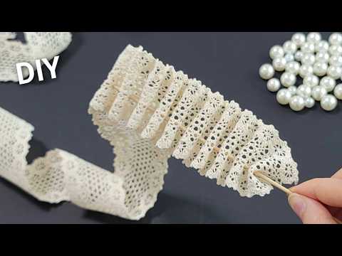VERY EASY! I Made Them in Just Minutes and SOLD them all! Genius DIY Idea with old lace thumbnail