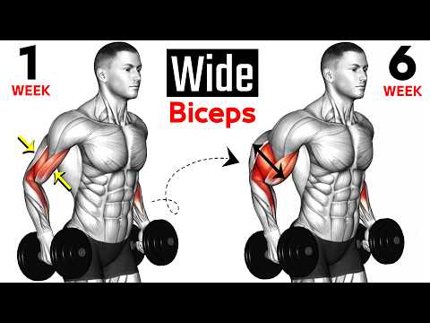 9 BEST Exercises for WIDER BICEPS thumbnail