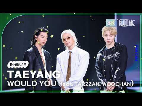 [K-Fancam 8K] 태양 직캠 'WOULD YOU (feat. TARZZAN, WOOCHAN)' (TAEYANG Fancam) @MusicBank 260529 thumbnail