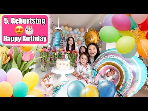Anastasias 5. Geburtstag ? Geschenke auspacken! Torte essen & Party feiern! Mamiseelen thumbnail