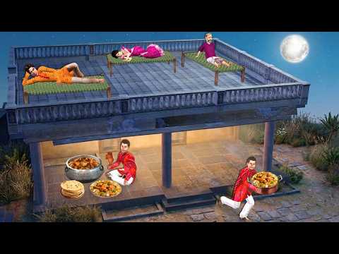 Summer Night ChickenBiryani Chor Chaat Par sone wala Parivar Aur Ghar Par Biryani Chori Hindi Kahani thumbnail
