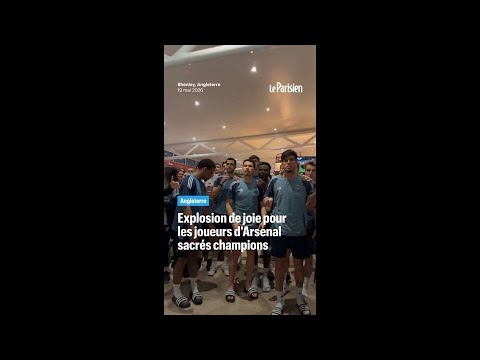 Arsenal champion : l'explosion de joie des joueurs après le faux pas de Manchester thumbnail