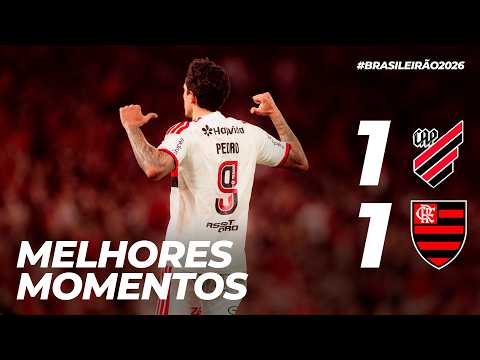 ATHLETICO-PR 1 X 1 FLAMENGO | MELHORES MOMENTOS | BRASILEIRÃO (17/05/26) thumbnail