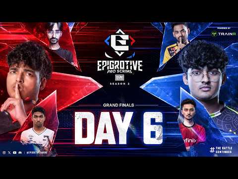 Epigrotive Pro Scrims Season 2 - DAY 6 | FT. #Apexgaming #godlike #soul #8bit #rntx thumbnail