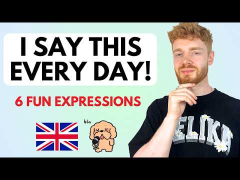 STOP SPEAKING BORING ENGLISH! Use these 6 FUN expressions, sound MORE FLUENT! thumbnail