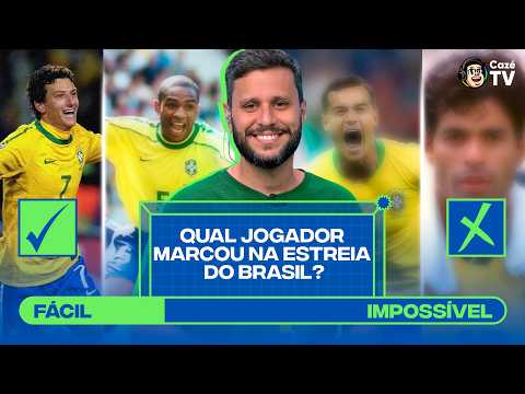 VOCÊ LEMBRA QUAIS JOGADORES MARCARAM NAS ESTREIAS DO BRASIL EM COPAS DO MUNDO? | COPEIROS #9 thumbnail