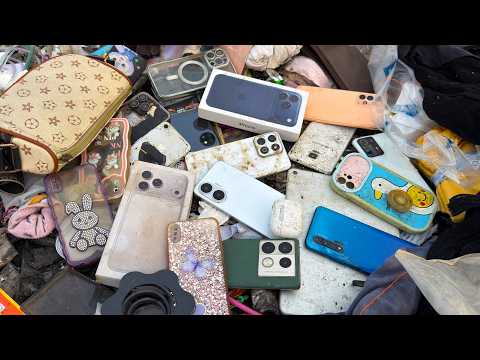 🤓Good Day 🤭! i Found Many Phone_ iPad Air_ iPhone 17 ....|| Restoration HONOR X7c Cracked Phone !! thumbnail