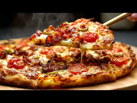 How to make pizza at home ❗ thumbnail