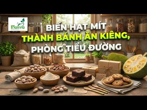 Cùng sống xanh số 148: Hạt mít thành bánh ăn kiêng thumbnail