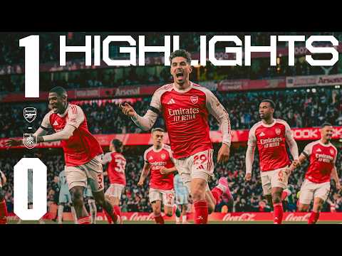 HAVERTZ TAKES US ONE STEP CLOSER TO THE TITLE | HIGHLIGHTS | Arsenal vs Burnley (1-0) | PL thumbnail