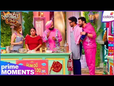 Laughter Chefs S2 |  | Ep. 1 | Harpal Singh Applauds Ankita Lokhande And Vicky Jain | Colors TV thumbnail