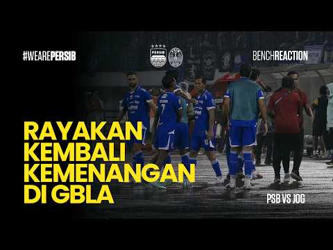 Euforia Bench PERSIB Saat Menang di Kandang | Bench Reaction vs PSIM thumbnail