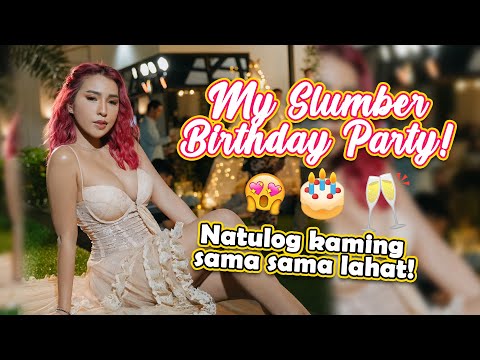 MY BIRTHDAY | PAJAMA PARTY (SLEEP OVER) |PALARONG FIESTAHAN | JELAI ANDRES thumbnail