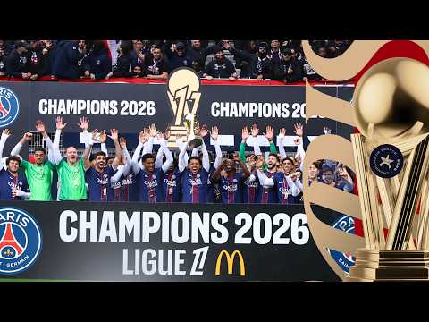 NOTRE 14e TITRE DE CHAMPION DE FRANCE !!! 🏆❤️💙 thumbnail