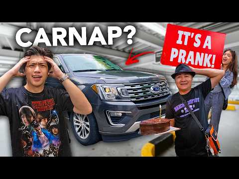 Our CAR Got Stolen?! (Bday Prank Surprise) | Ranz and Niana thumbnail