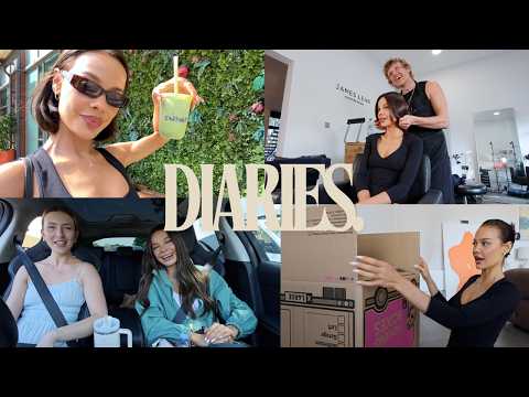 my last week in Manchester, new hair & home shopping! weekly diaries thumbnail