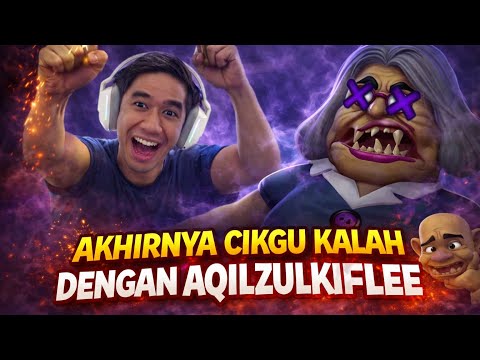 AKHIRNYA CIKGU HANTU KALAH DENGAN AQILZULKIFLEE 😂 MEGA SCHOOL ESCAPE PART 2 😈 thumbnail