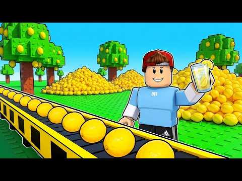 Ich BAUE eine XXL LIMONADEN FABRIK in Roblox! thumbnail