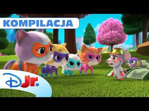 🐀🐙 Kłopoty Szczurci i Olka | SuperKoty | Disney Junior Polska thumbnail