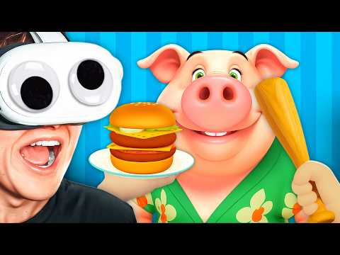 ICH ZWINGE TIERE IM RESTAURANT ZU ESSEN! - Cooking Clash thumbnail