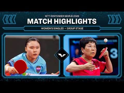 Misuzu Takeya vs Ni Xia Lian | WS Group | #WTTSkopje 2026 thumbnail