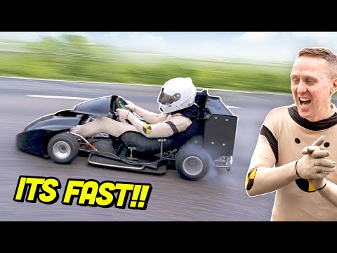STARK Swapped Go Kart SMASHES top Speed Record.. INSANE! thumbnail