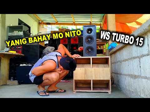 SOUNCHECK WS TURBO D15 BOX DESIGN LOADED JOSON SPEAKER 1500WATTS thumbnail