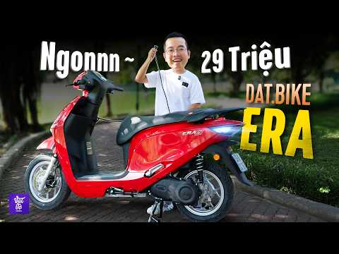 Lái Thử Dat Bike Era E1: "Hàng Hot" 29 triệu, pin 200km, sạc tích hợp trong xe và cốp khổng lồ thumbnail